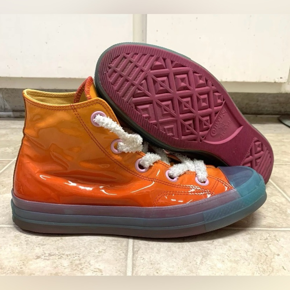 Converse Chuck Taylor All Star 70 Hi  Toy JW Anderson Kumquat  Mens sz 11 Used